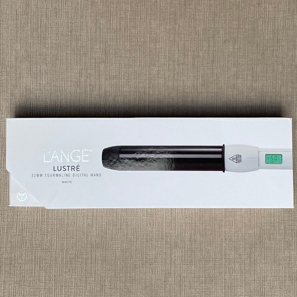 LANGE Lustre Titanium 1.25" Curling Wand NEW